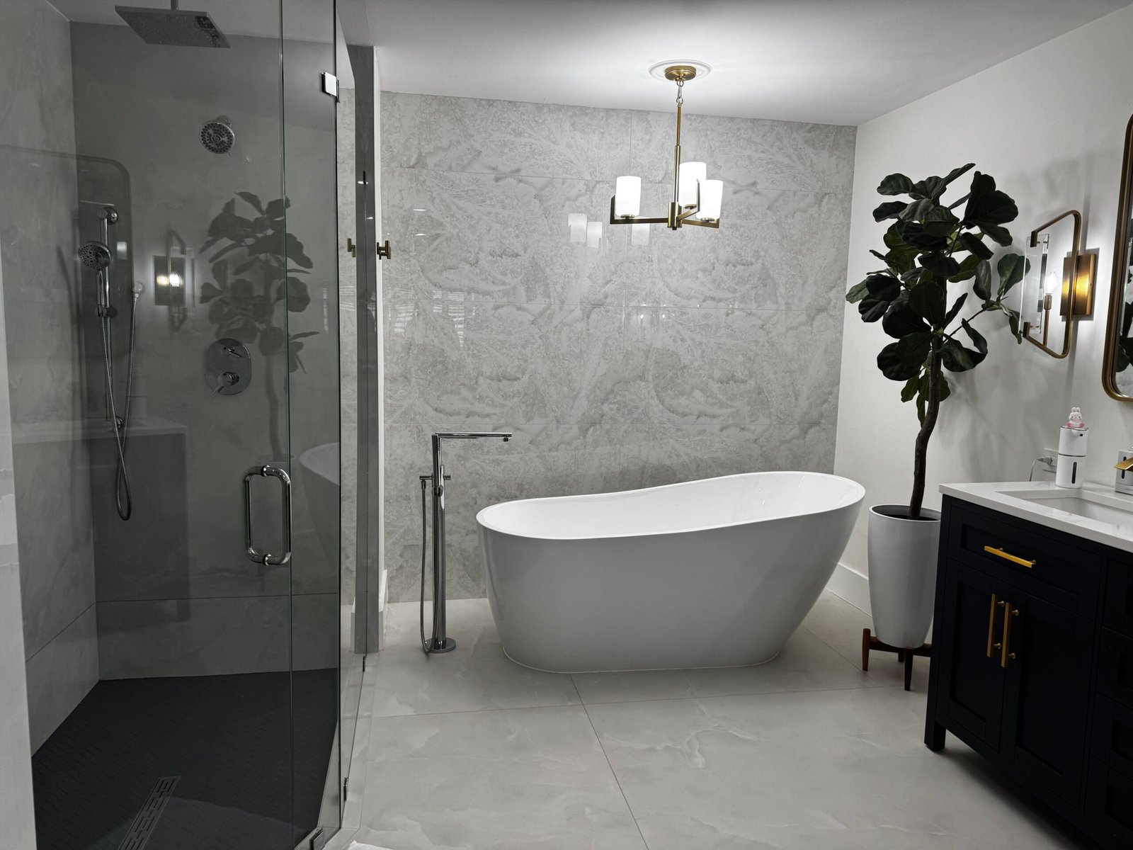 After - Master Bathroom