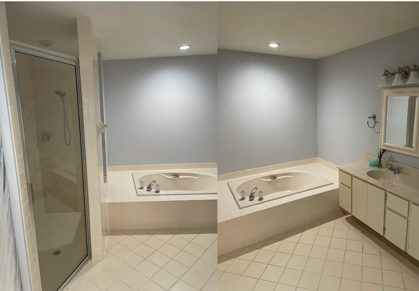 Before - Master Bathroom